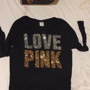 Vs PINK sequence sweater